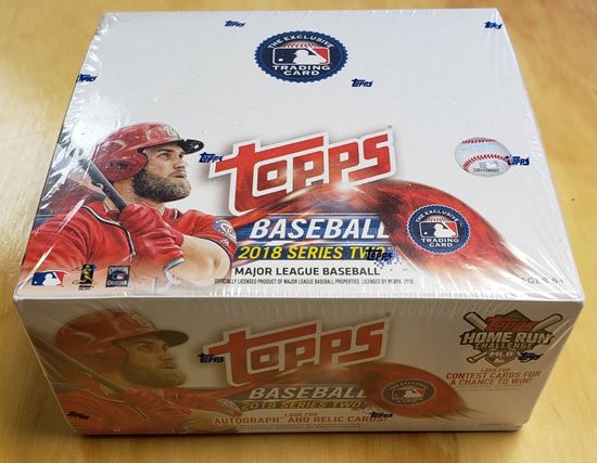 Picture of 2018 Topps Baseball Series 2 Retail Box